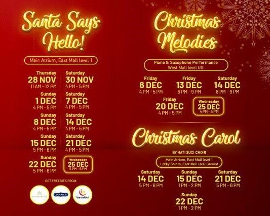 Exciting Christmas Events Await You at Grand Indonesia!