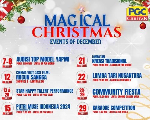 Magical Christmas at Pusat Grosir Cililitan