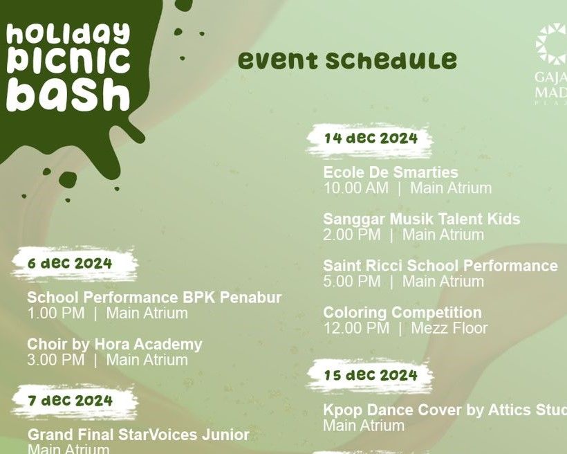 Picnic with the Orchestra at Gajah Mada Plaza
